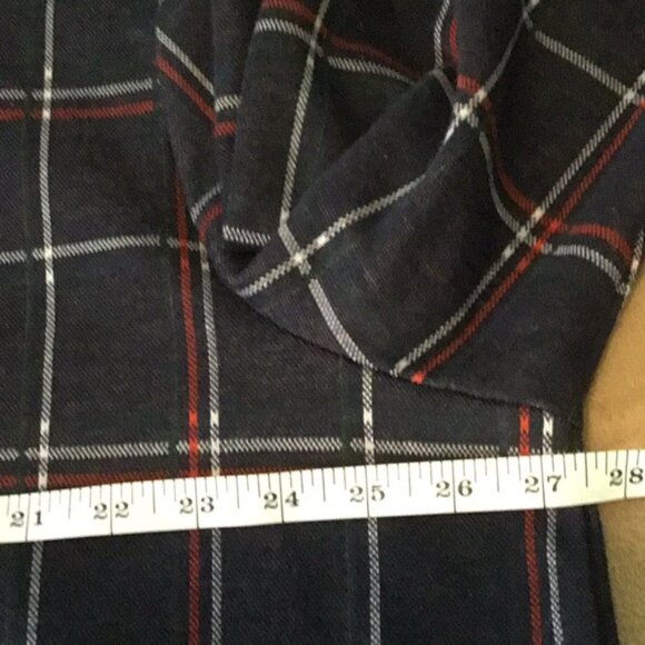 NorthStyle Navy and Red Checkered Polo Shirt - Picture 5 of 10